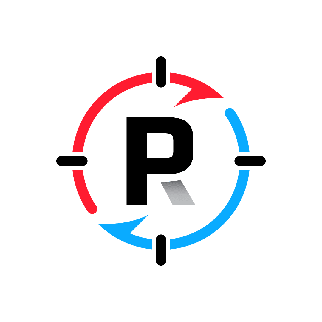 precision logo secondary rgb 3 color black