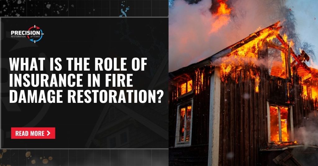 Graphic with the text 'How to Prevent Electrical Fires in Your Home' beside an image of A burning house with flames engulfing the roof and windows