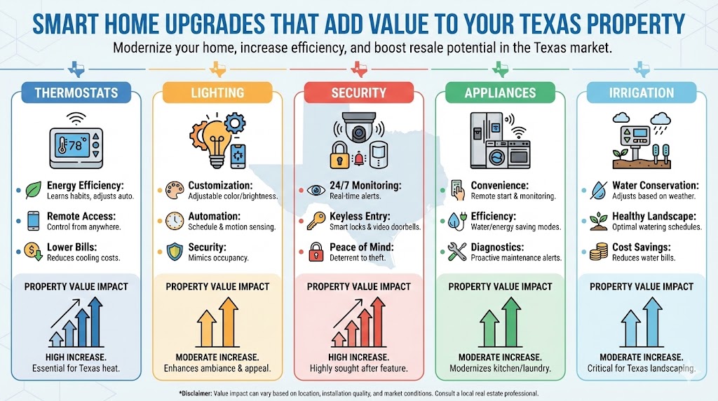 Smart Home Upgrades That Add Value to Your Texas Property