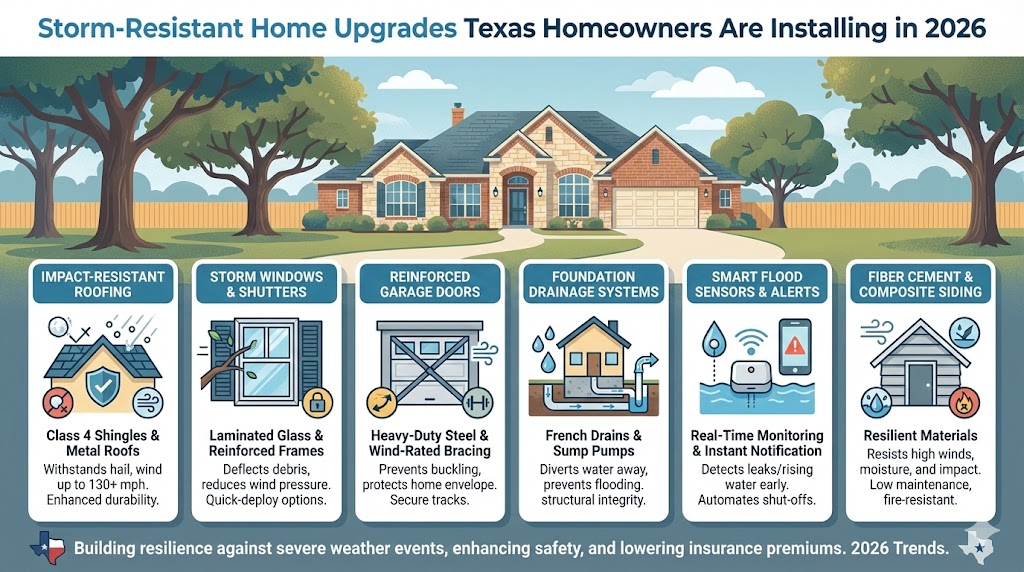 Storm-Resistant Home Upgrades Texas Homeowners Are Installing in 2026