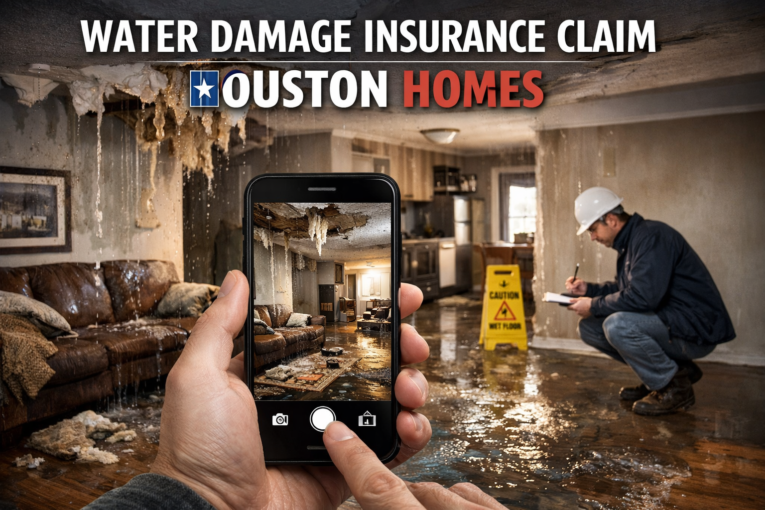 water damage claim